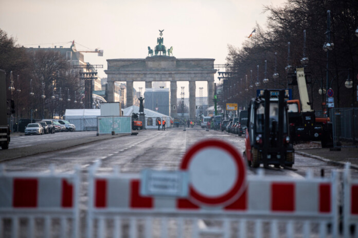 Virus Outbreak Germany New Year