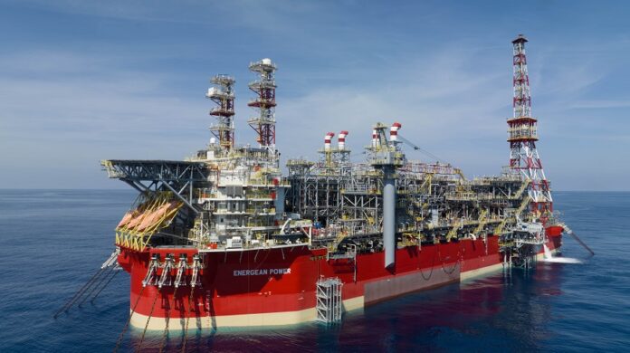 The FPSO Energean Power on location